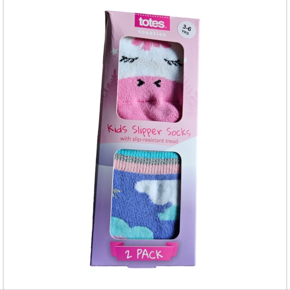 Girl socks 3-6 years unicorn & rainbow